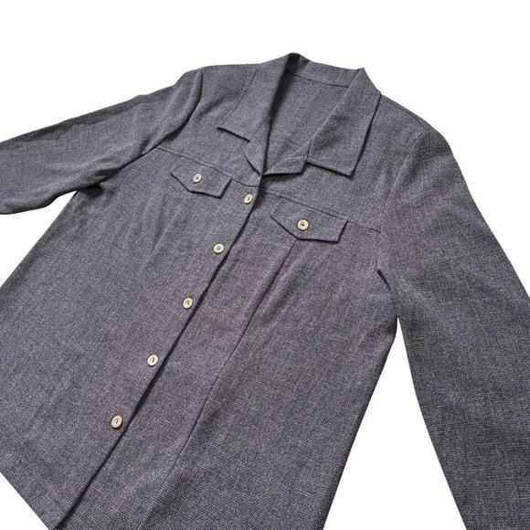 Sundazed (Germany) Interlock Knit Wool Blend Oversized Western (Yohji Yamamoto) - Picture 2 of 4